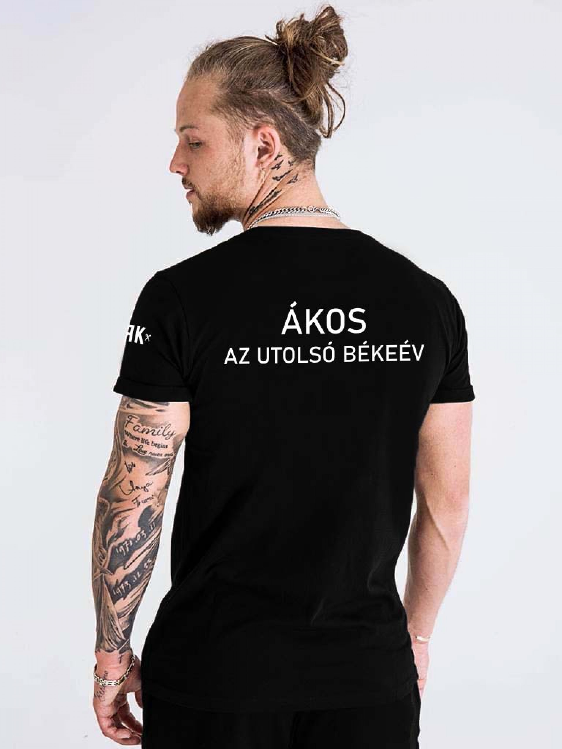 DRK Az utolsó békeév fekete férfi póló